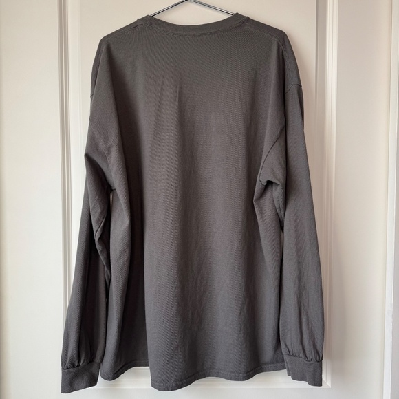 Georgia Bulldogs Basic Arch Long Sleeve T-Shirt - Gray - Men's Size XL - Picture 4 of 4